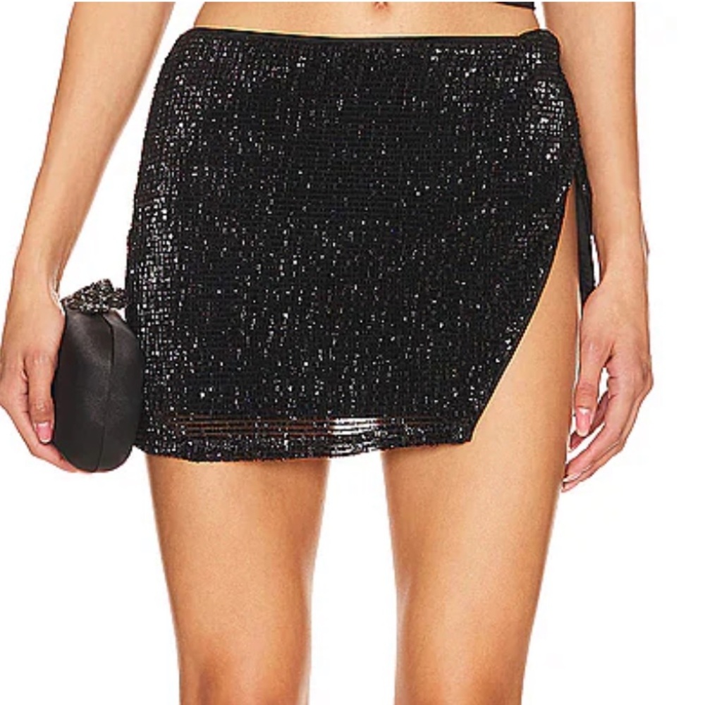 Lovers and Friend’s Women's Black Sequin Shorts